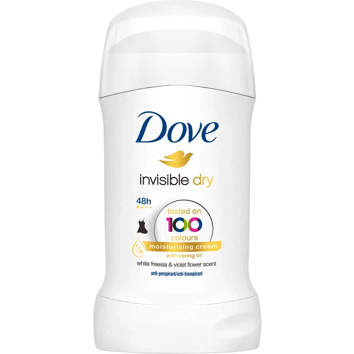 Deodorant Stick Invisible Dry 40ml Dove