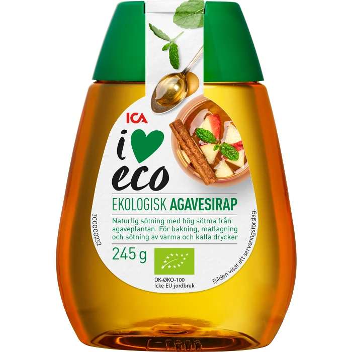 Agavesirap Eko 245g ICA I Love Eco