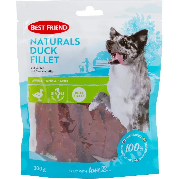 Hundsnacks Naturals ankfilé Naturals 200 Gram Best friend