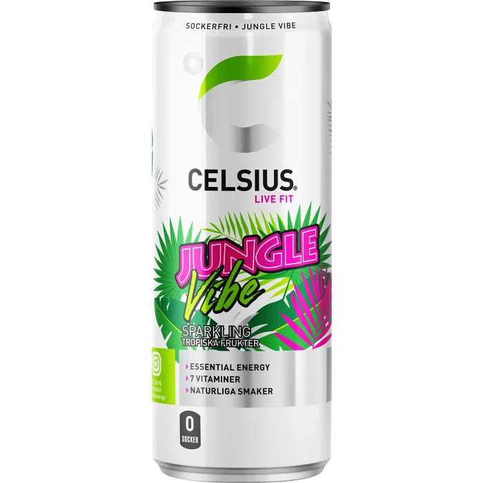 Energidryck Jungle Vibe 35.5cl Celsius