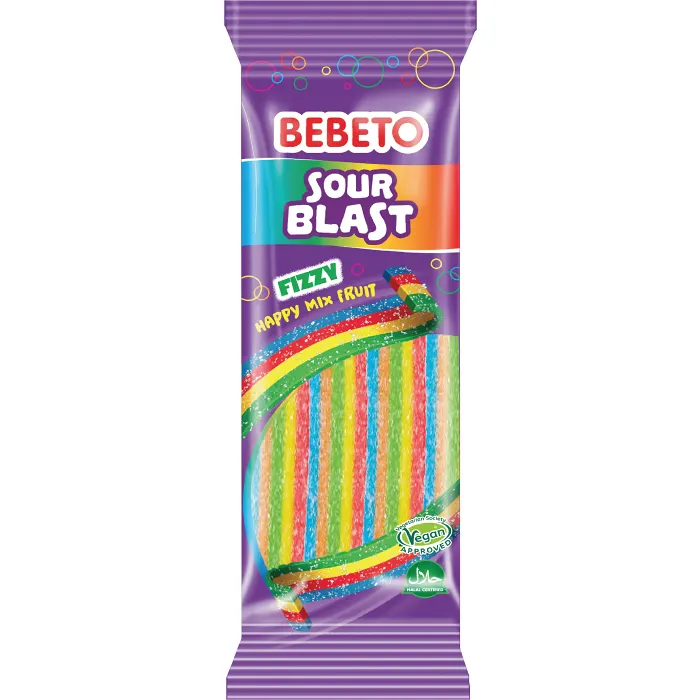 Godisrem Sour blast fruit 180g bebeto