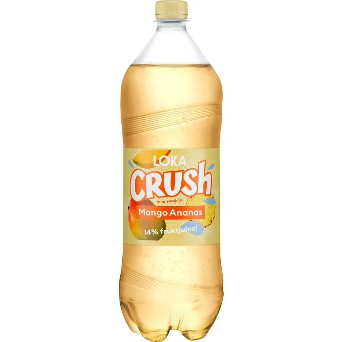 Vatten Kolsyrat Crush 1.4l Loka