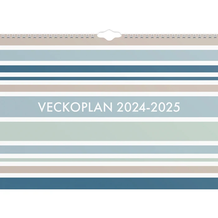 Väggkalender 24/25 Veckoplan