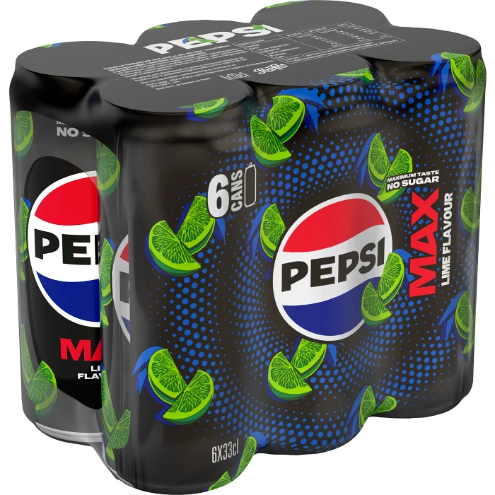 Läsk Cola Max Lime 6x33cl Pepsi