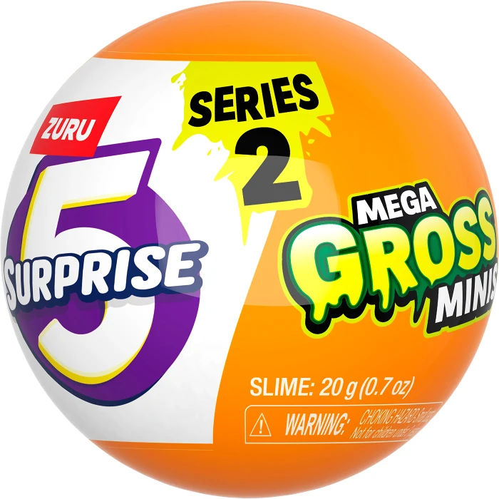 5 Surprise Mega Gross Minis Serie 2