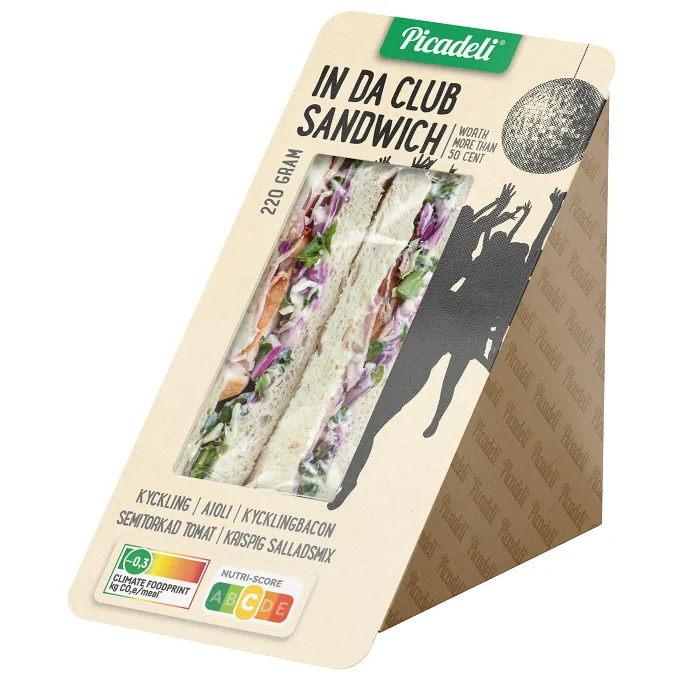 Sandwich Club Kyckling 220g Picadeli