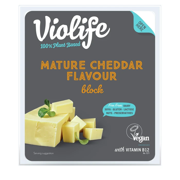 Veganost mature cheddar flavour mjölkfri 400g Violife