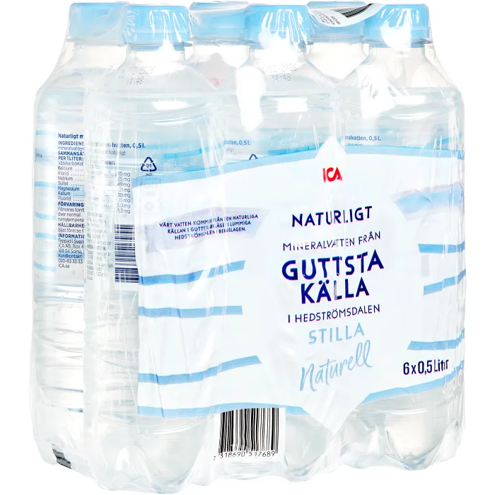 Vatten Stilla 50cl 6-p ICA