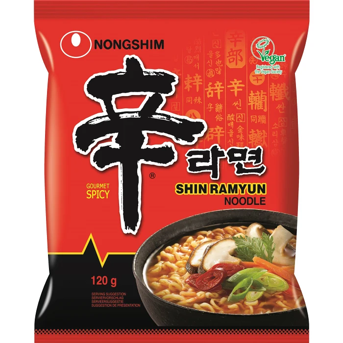 Snabbnudlar Shin Ramyun 120g Nongshim