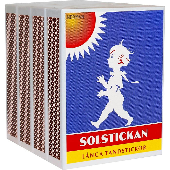 Tändstickor Långa 4 Styck Solstickan