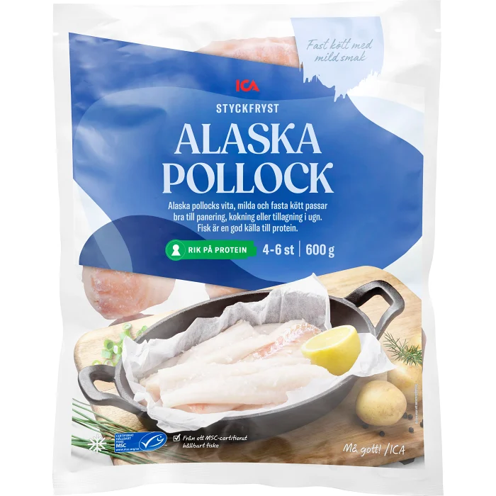 Alaska pollock 600g ICA