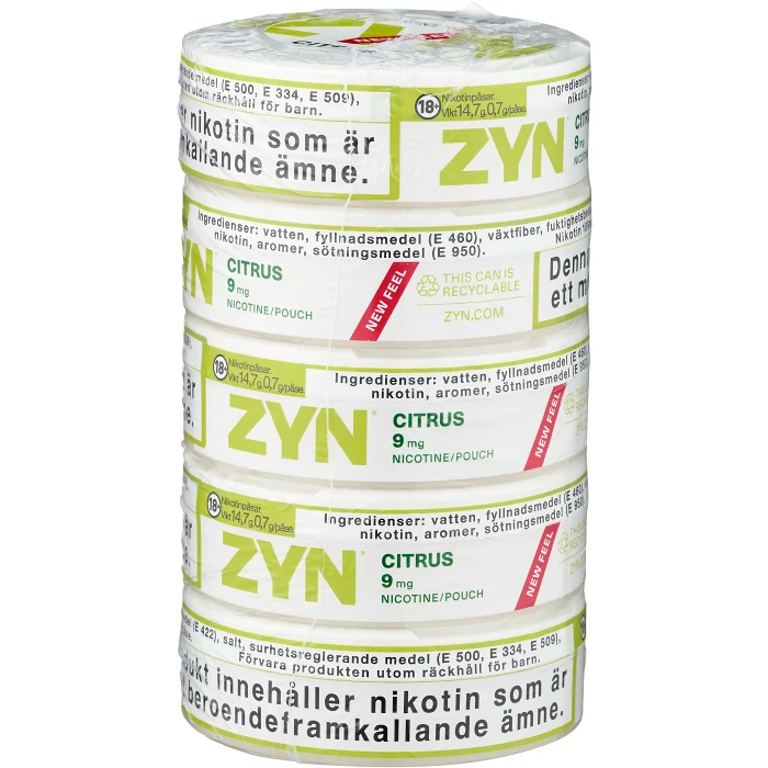 Slim Citrus S3 5xStock 735 Gram Zyn