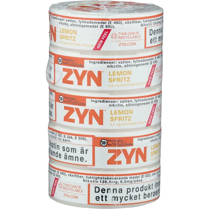 Slim Lemon Spritz 5xStock 735 Gram Zyn