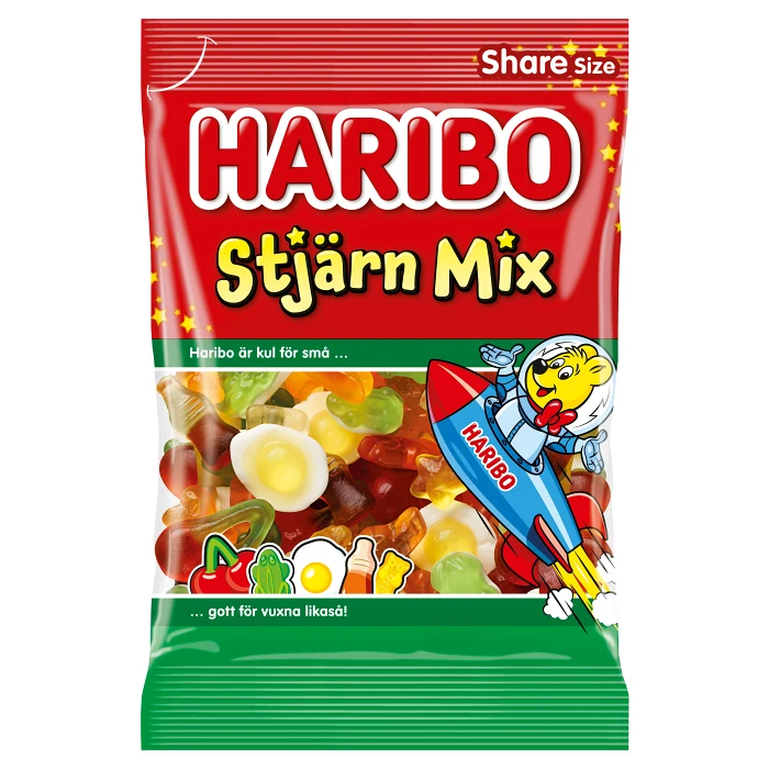 Godispåse StjärnMix 375g Haribo