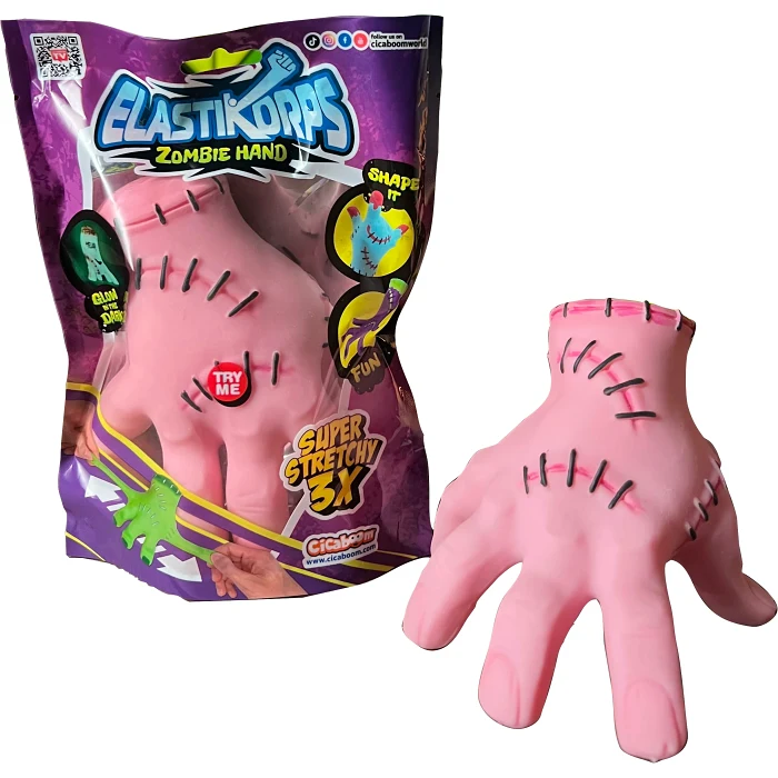 Stretchy Zombiehand 13cm Elastikorps