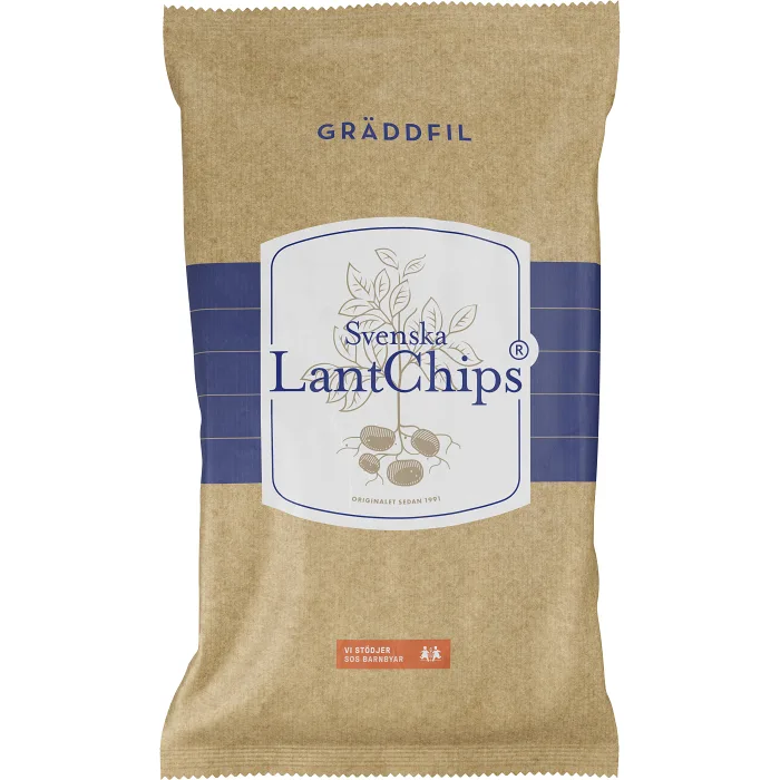 LantChips Gräddfil 200g LantChips