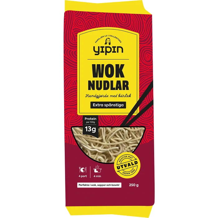 Woknudlar 250g Yipin