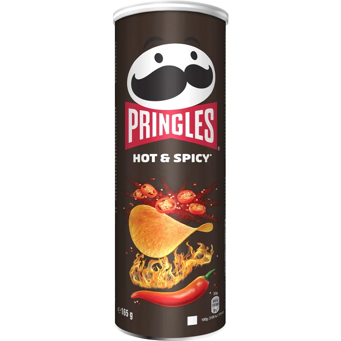 Chips Hot & Spicy 165g Pringles