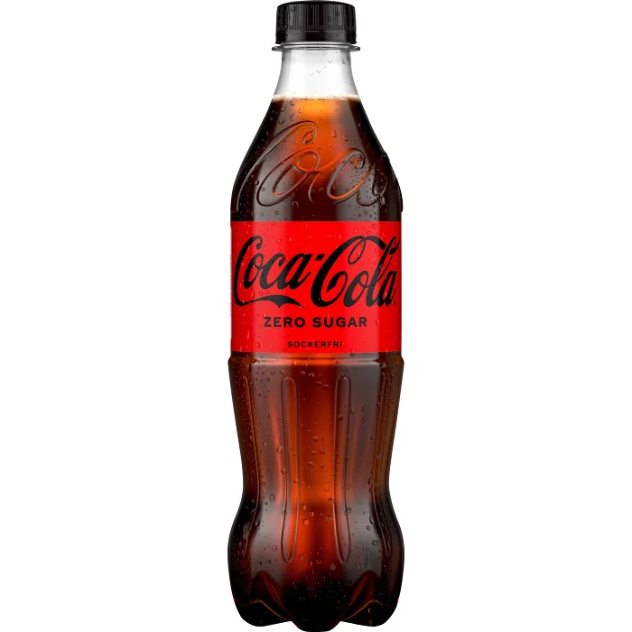 Läsk Cola Zero 50cl Coca-Cola