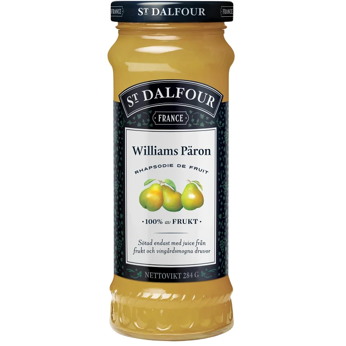 Marmelad Williamspäron utan tillsatt socker 284g St.Dalfour