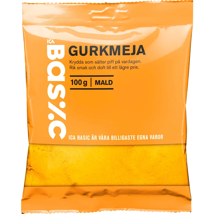 Gurkmeja 100 Gram ICA Basic