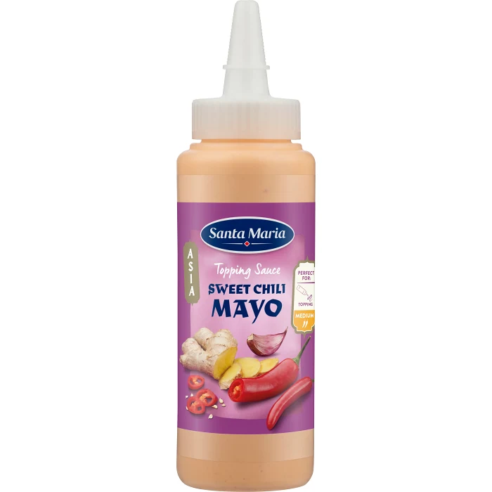 Sweet Chili Mayo Topping Sauce 250ml Santa Maria