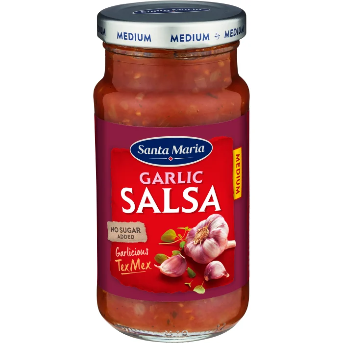 Garlic Salsa 230g Santa Maria