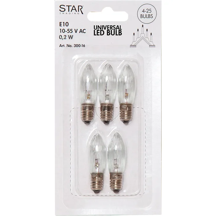 Reservlampa 5-p LED Star Trading