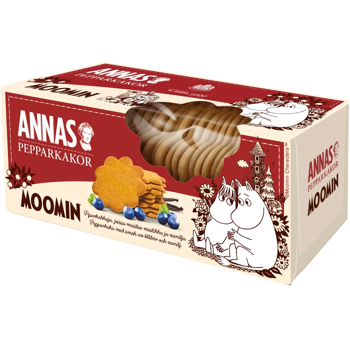 Moomin Blåbär&Vanilj 150 g Annas