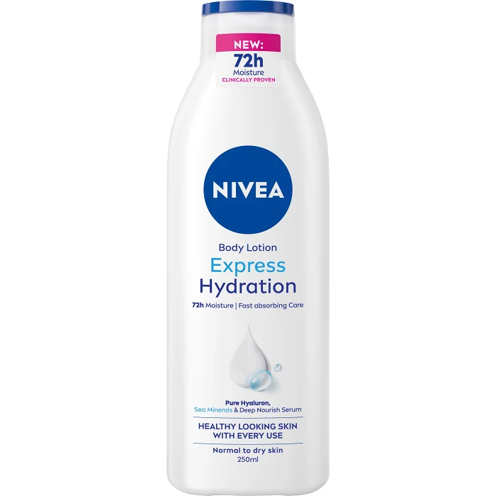 Body Lotion Express Hydration 250ml Nivea