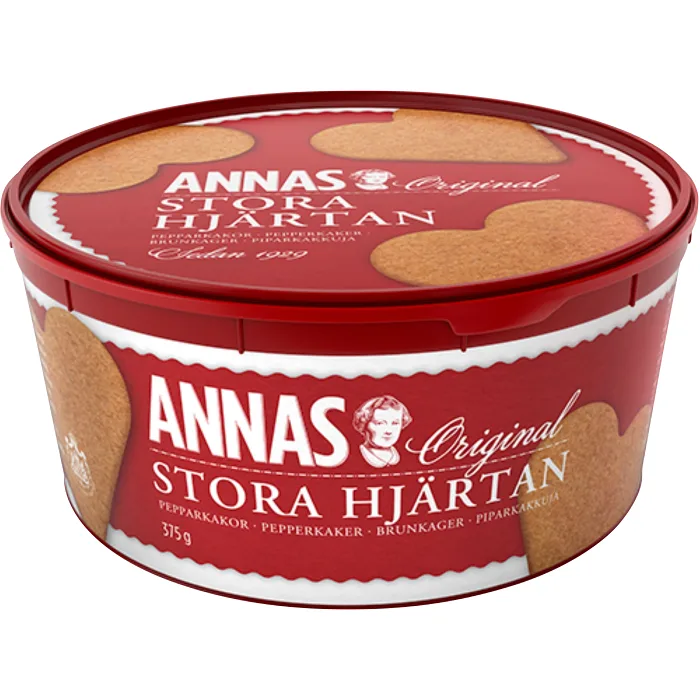 Stora Hjärtan 375 g Annas