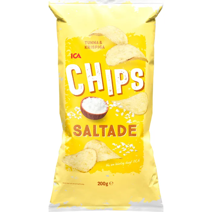 Chips Saltade 200g ICA