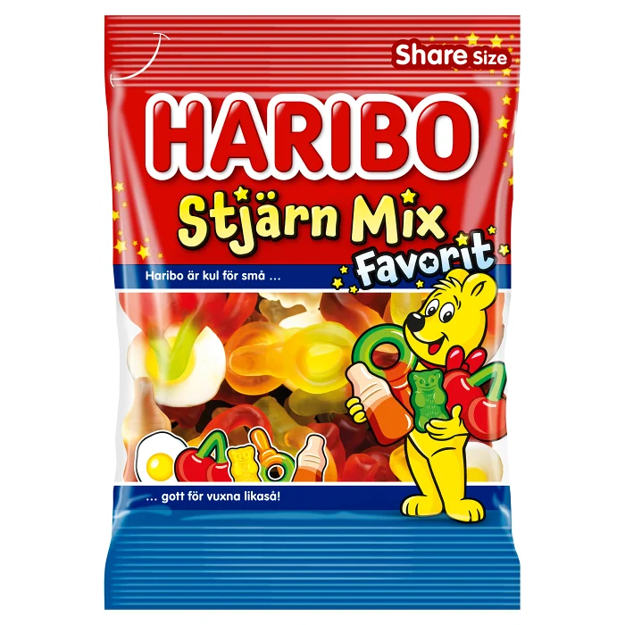 Godispåse StjärnMix 170g Haribo