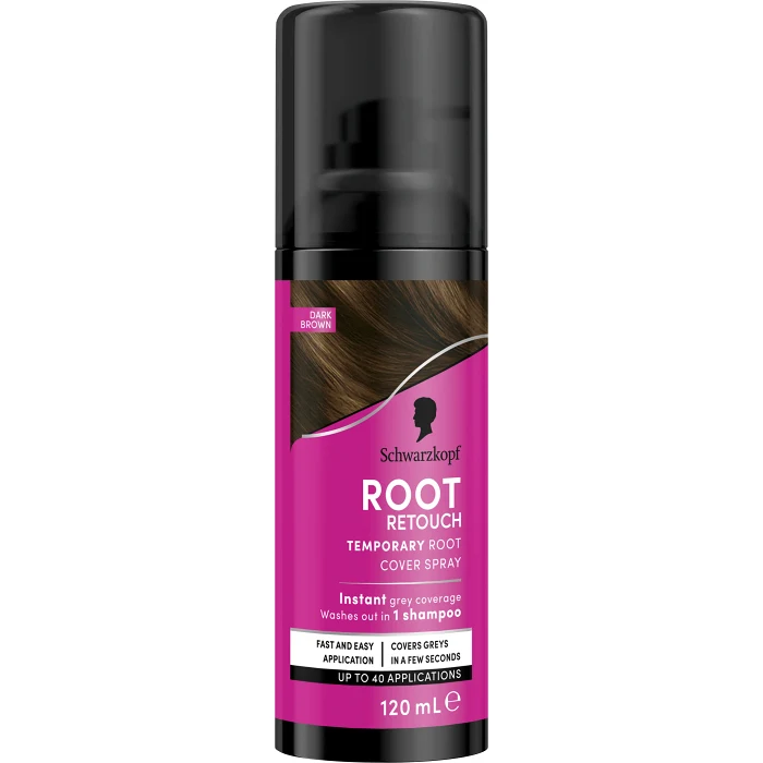 Tillfällig Hårfärg Dark Brown 120ml Schwartzkopf Root Retoucher