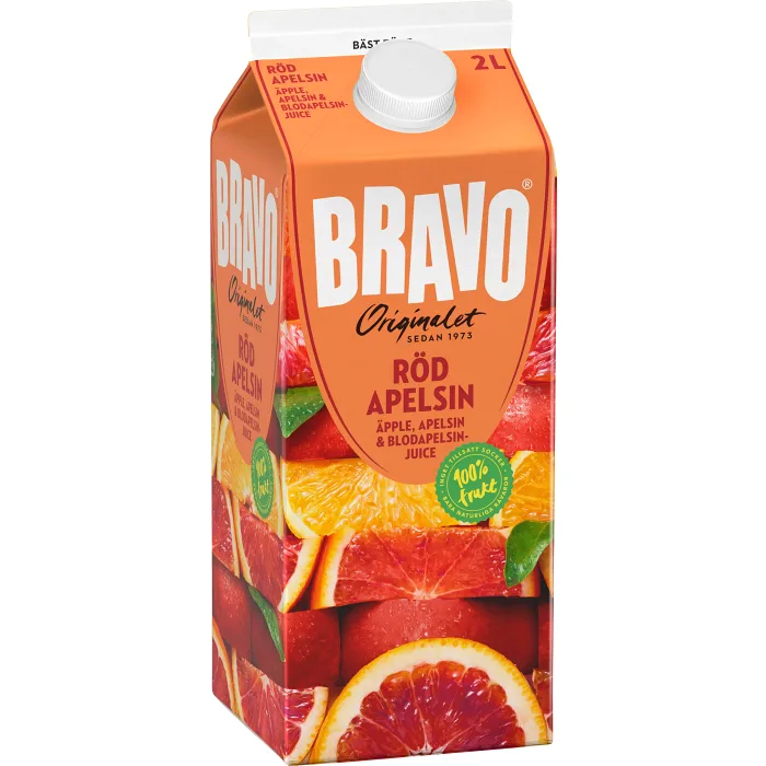 Juice Röd Apelsin 2l Bravo