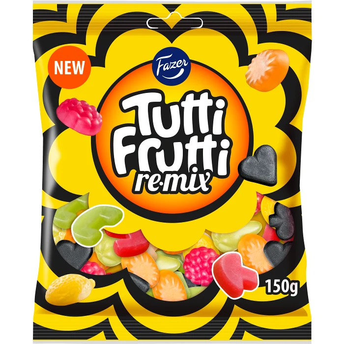 Godispåse Tutti Frutti Remix Original 150g Fazer