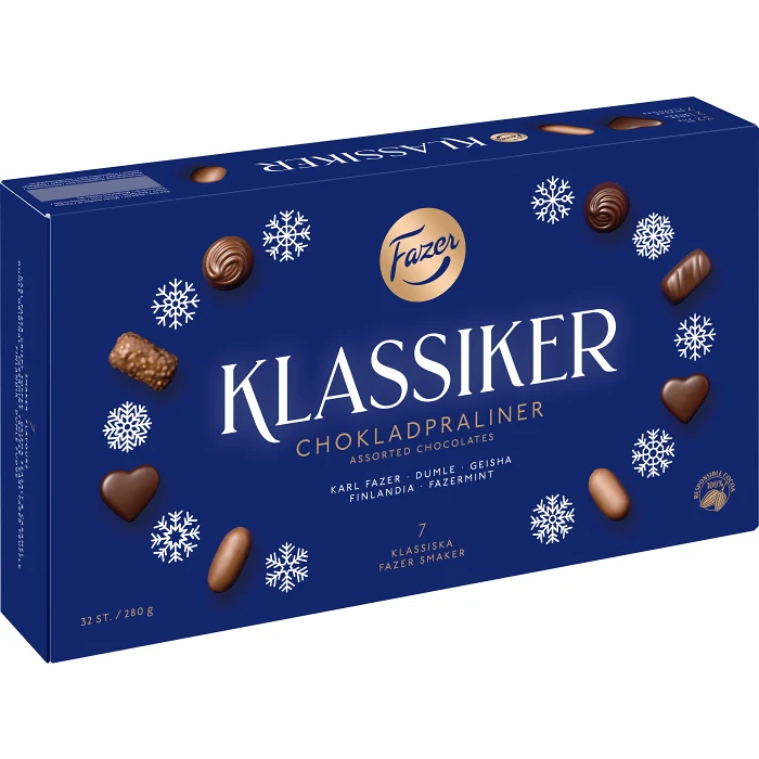 Gåvoask Klassiker 280g Fazer