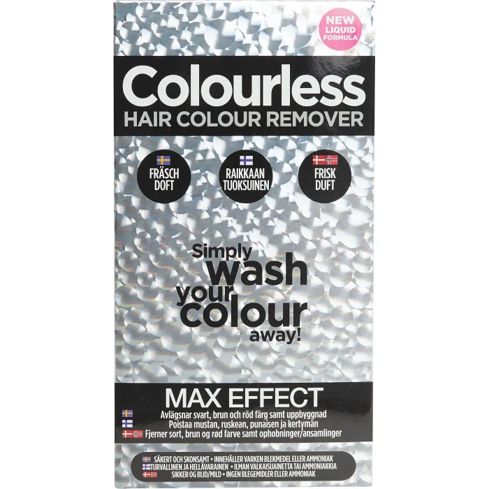 Hårfärgsborttagning Hair Colour Remover Max Effect 1-p Colourless