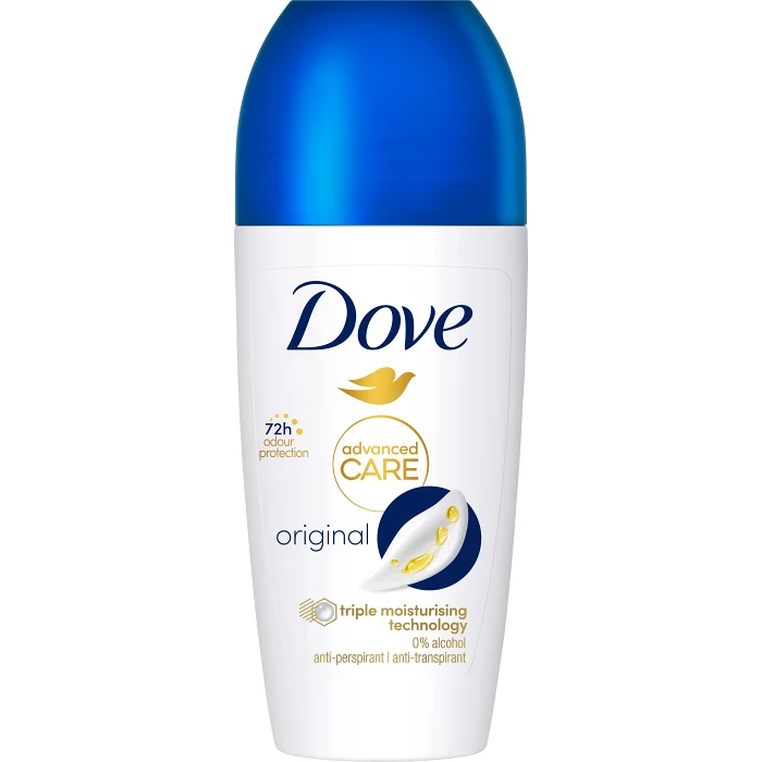 Deodorant 72h Advanced Care Original Roll-on 50ml Dove