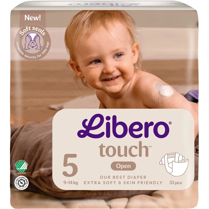 Blöjor Touch Strl 5 9-14kg 33-p Libero