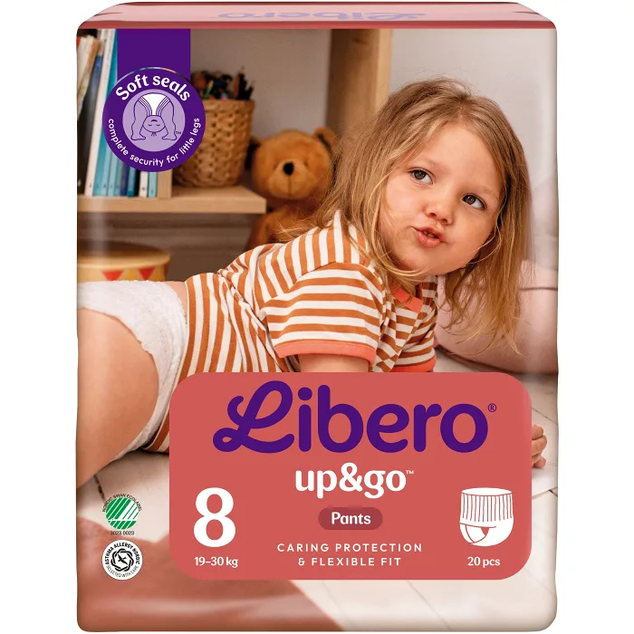 Byxblöjor Up&Go Strl 8 19-30kg 20-p Libero