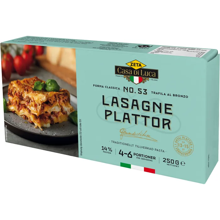 Lasagneplattor 250g Zeta