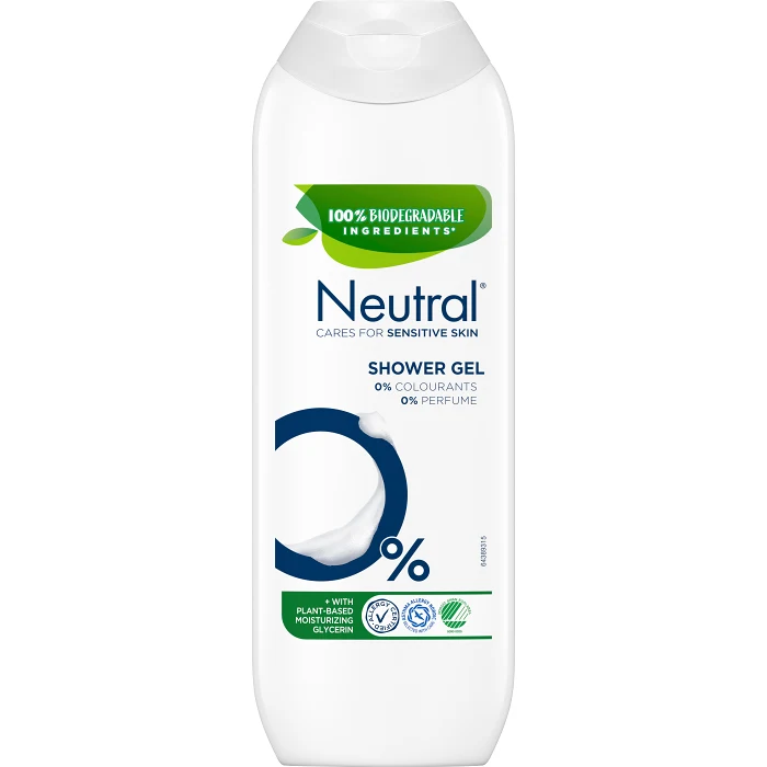 Duschtvål 0% Parfymfri 250ml Neutral