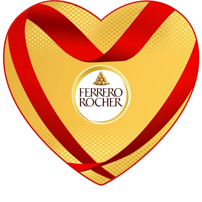 Gåvoask Rocher Heart 100g Ferrero