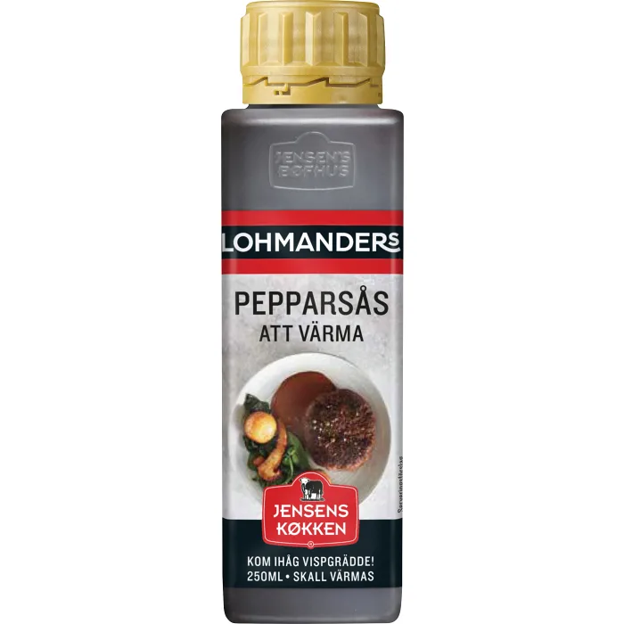 Pepparsås 250ml Lohmanders