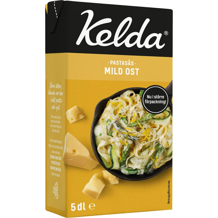 Pastasås Mild Ost 5dl Kelda