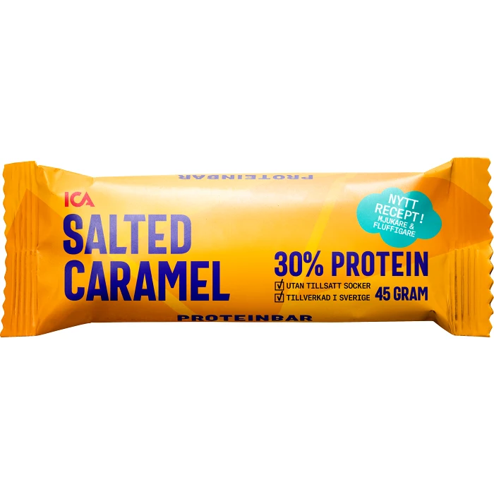 Proteinbar Salted Caramel 45g ICA