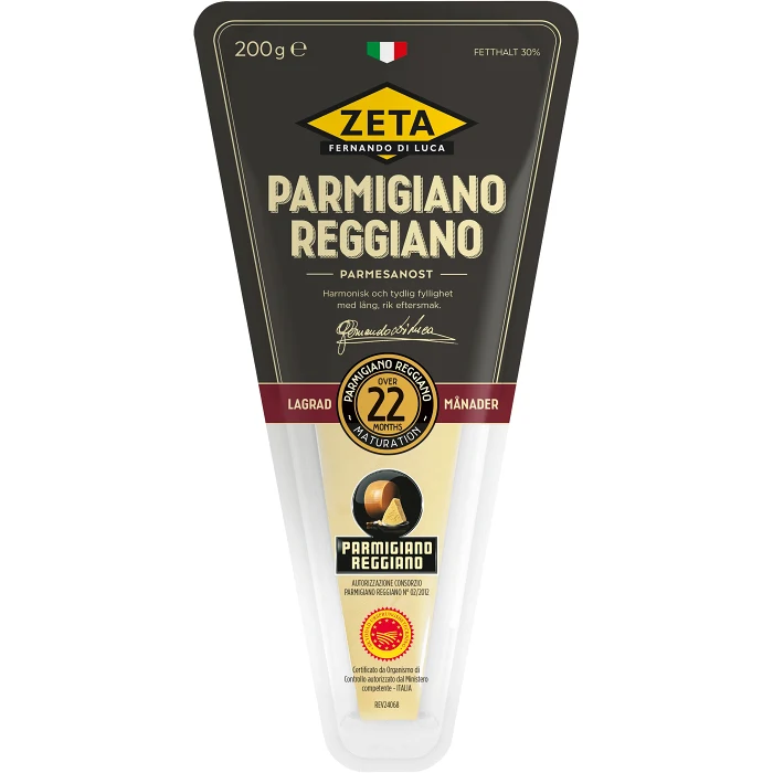 Parmesan Parmigiano reggiano lagrad 200g Zeta