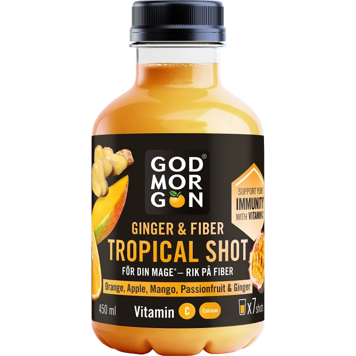 Fruktdryck Tropical Shot 450ml God Morgon®