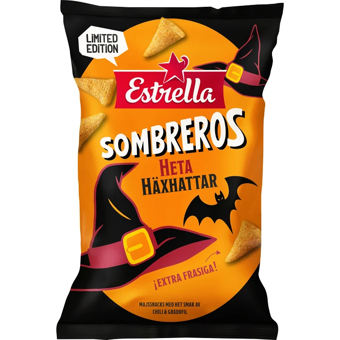 Sombreros Heta Häxhattar 120g Estrella